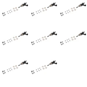 Set of 8 GM High Flow Fuel Injector 12720120 for GMC Cadillac Chevrolet 19-24 - Picture 1 of 4
