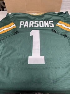 MICAH PARSONS #1 SEWN STITCHED HOME JERSEY SIZE MENS XLG - Picture 1 of 2