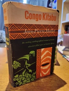 Congo Kitabu By Jean Pierre Hallet SIGNED HB With DJ 1965 Vintage Travel Book - Imagen 1 de 24