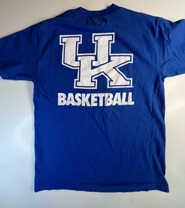 Nike UK Basketball Wildcats T-Shirt  Blue “Refuse To Lose” Mens Size Medium M ** - Picture 1 of 8