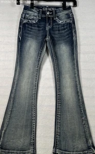 Grace girls jeans size 7/23” inseam - Picture 1 of 3