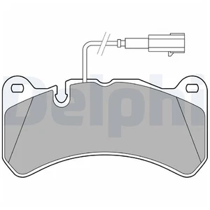 Delphi Bremsbelagsatz Bremsklötze vorne 77369176 77368542 77367664 | 637428 - Bild 1 von 2