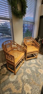 Vintage Thomasville Brighton Pavilion Chairs  - Picture 1 of 13