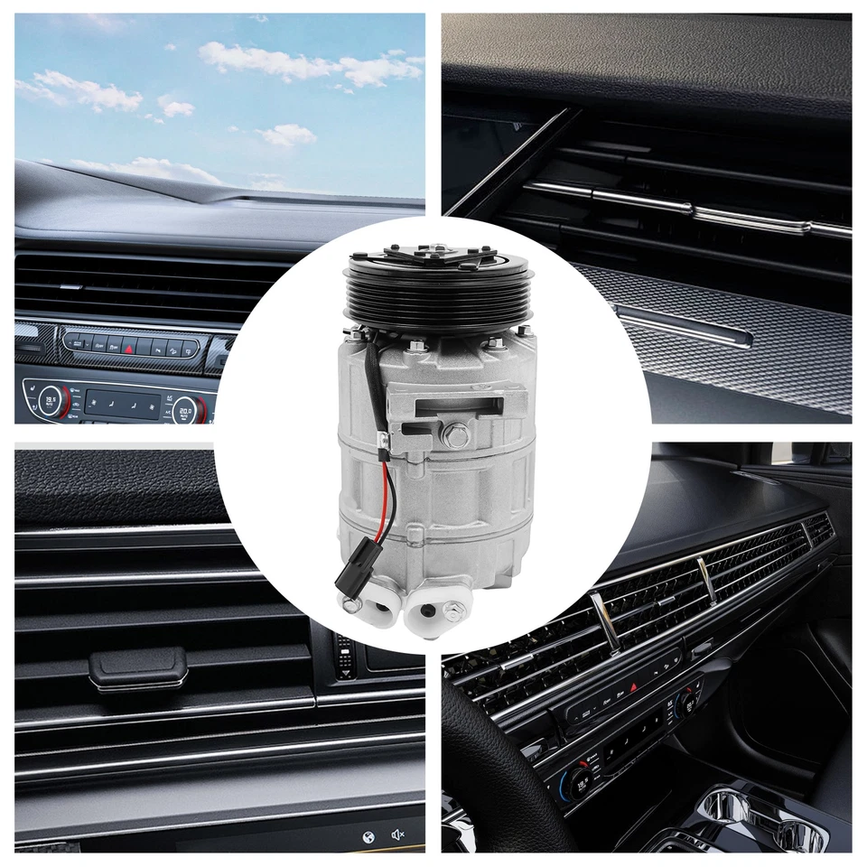 Compresor de aire acondicionado de aire acondicionado para Nissan Sentra L4 2007-2011 2,0 L CO 10871C Foto 1 de 4