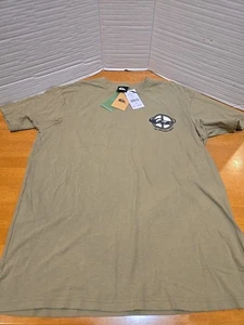 T-shirt Quiksilver Wake Up World double face uomo M Surf Aussie OG Coastal nuova con etichette - Foto 1 di 13