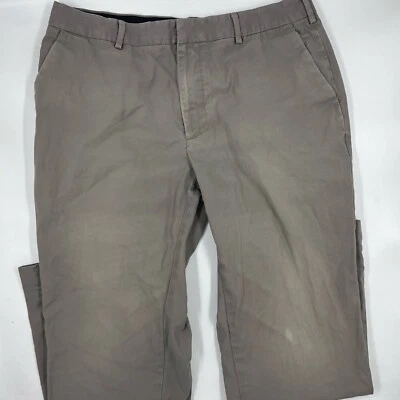 Pantalones chinos de ajuste moderno para hombre APT 9 talla 34/30 caqui beige ropa informal pantalones Foto 1 de 4