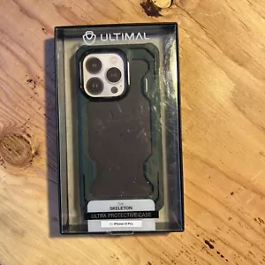Custodia protettiva iPhone 14 Pro, 3 strati, ammortizzante - scheletro ultimo - Foto 1 di 4