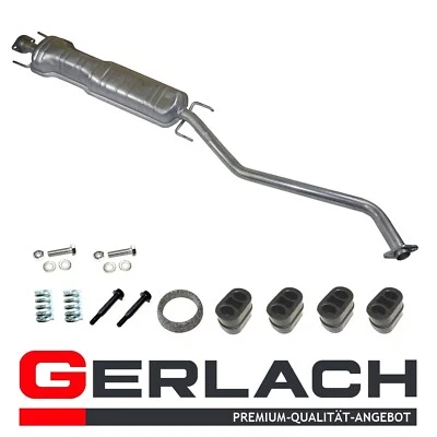 Pour Opel Vectra B 1.8i 2.0i 2.2i 2.5i 2.6i silencieux intermediaire 6015 - Photo 1/2