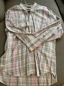steven alan plaid shirt xxl - Picture 1 of 5