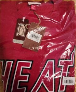 Miami Heat Mitchell & Ness Hardwood Classics There and Back Pullover Sweatshirt