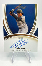 2020 Panini Immaculate #IS-GT - Gleyber Torres Immaculate Signatures /49 Yankees