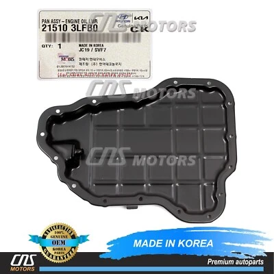 ⭐GENUINE⭐ Lower Oil Pan for 19-24 Palisade Cadenza Sorento Telluride 215103LFB0 - Image 1 of 4
