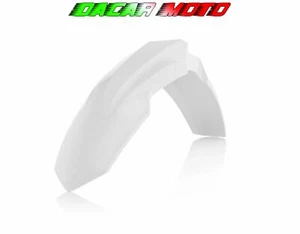 Front Fender White Acerbis for Honda Crf 450 X 2019 2020 - Picture 1 of 1