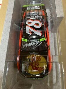 Autographed 2017 Martin Truex Jr #78 BPS HOMESTEAD WIN Toyota Camry 1/24 Action