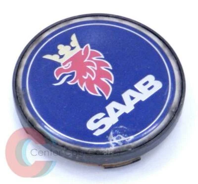 Saab 900 9-3 9-5 9-7x 9-3x center cap OEM wheel rim Aluminum 99-11 10 09 08 07 - Image 1 of 2