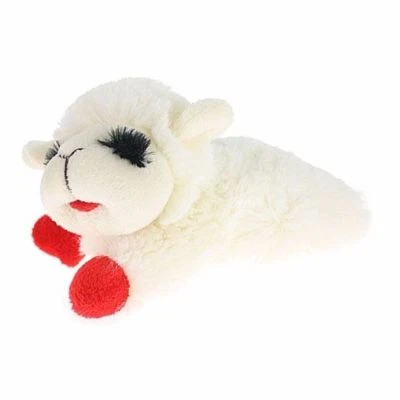 Lamb Chop Pet Squeaker Multipet Plush Dog Toy Adorable Cuddle Chew & Play Fetch - Image 1 of 4