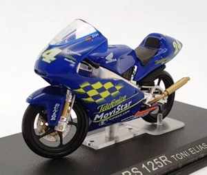 Ixo Models 1/24 Scale IB10 - Honda RS 125R - #24 Toni Elias 2001 - Blue - Picture 1 of 3