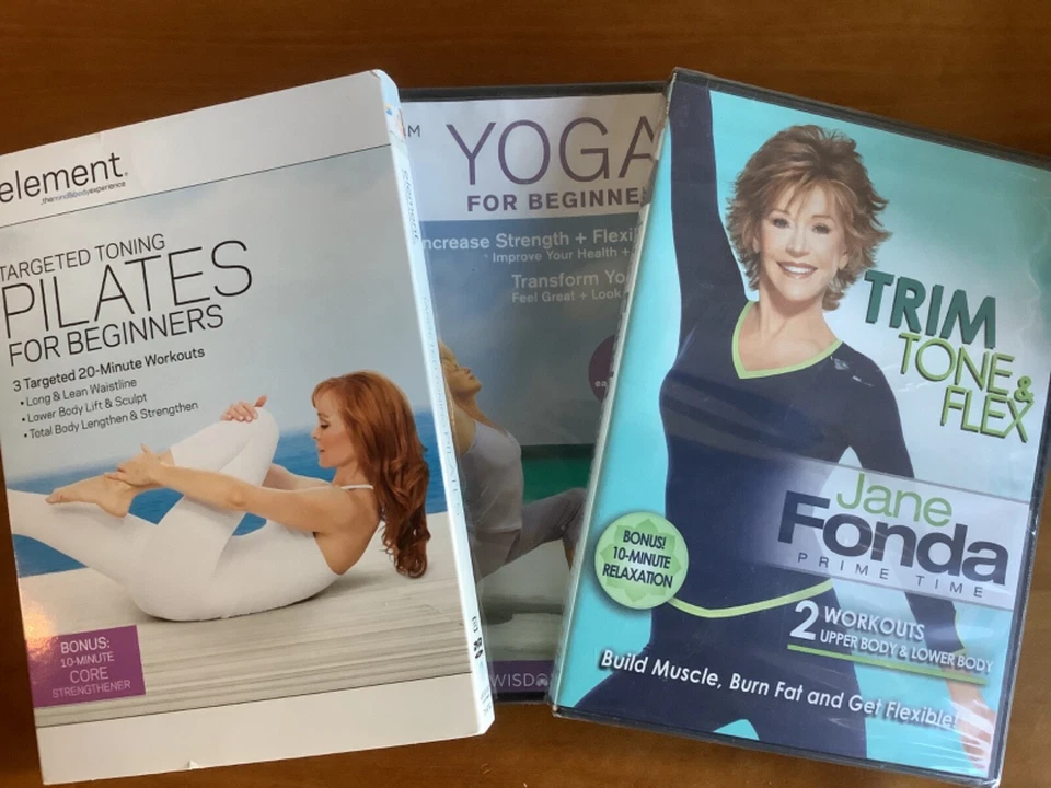 NEW Health, Exercise DVDs - Choose From Many Unopened Yoga, Tai Chi  in Shrink - Image 1 of 1