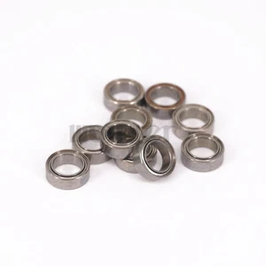 10pcs R166ZZ 0.19"x3/8"x1/8" ABEC1 Thin-wall Deep Groove Ball Bearing - Picture 1 of 4