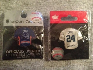 New York NY Yankees Robinson Cano Uniform Pin Set - Bild 1 von 3