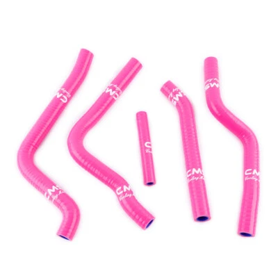 Pink Silicone Radiator Water Hoses For Kawasaki KX 125 KX125 1990 1991 1992 1993 Foto 1 de 4