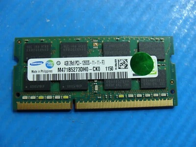 Toshiba P875-S7200 So-Dimm Samsung 4GB 2Rx8 Memory PC3-12800S M471B5273DH0-CK0 - Image 1 of 2