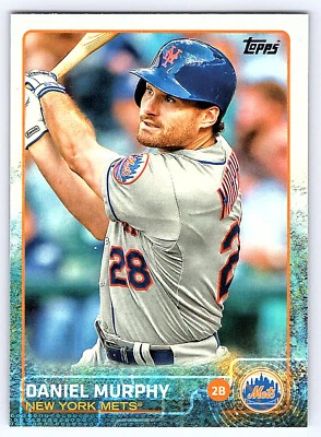 2015 Topps Serie 1 Base #149 Daniel Murphy - Mets de Nueva York Foto 1 de 3