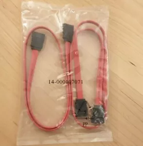 ASUS SATA-Kabel 14-000107071 Festplattenkabel P/N: 14-000107071 Rot NEU 2 Stück - Photo 1/2