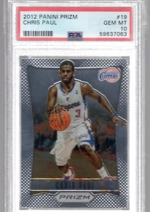Chris Paul 2012 Panini Prizm Card #19 PSA 10 1st Year Prizm - Picture 1 of 1