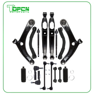 16 Front & Rear Lower Control Arm Tie Rod End For 2007-2017 Jeep Compass Patriot - Image 1 of 4