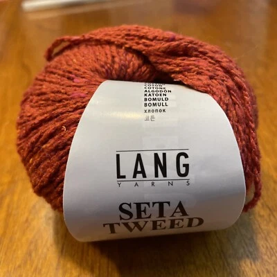 Lang пряжи Seta твид, 75% шелк 25% хлопок, 25 грамм - Изображение 1 из 4