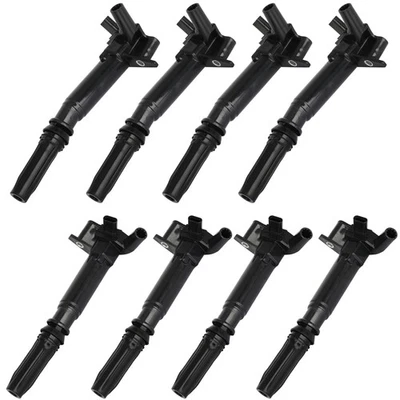 For Ford E350 E450 Super Duty 2018-2019 6.2L Left Right Ignition Coils Pack 8pcs - Image 1 of 4