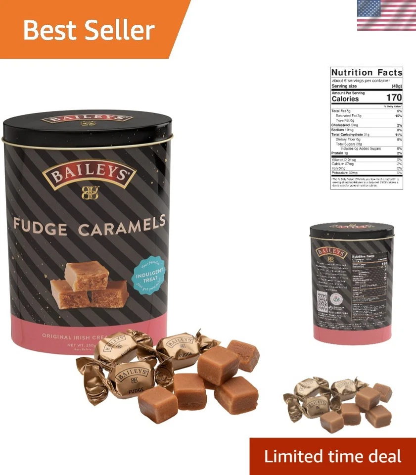 Handmade Baileys Fudge in Tin - Image 1 of 4