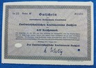 09 240 Verlosbarer Gutschein Reichsmark-Kreditbrief 850 Reichsmark, 2.1.1930