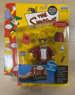 The Simpsons Playmates Sunday Best Grampa - NUEVO Y PRECINTADO Foto 1 de 2