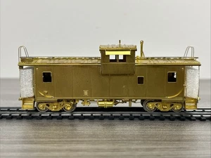 Overland Models HO Brass OMI-1154 D&RGW W-V Caboose *Unpainted NOS *Late Run - Picture 1 of 13