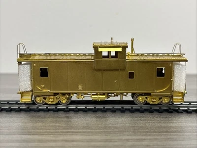 Overland Models HO Brass OMI-1154 D&RGW W-V Caboose *Unpainted NOS *Late Run - Image 1 of 4