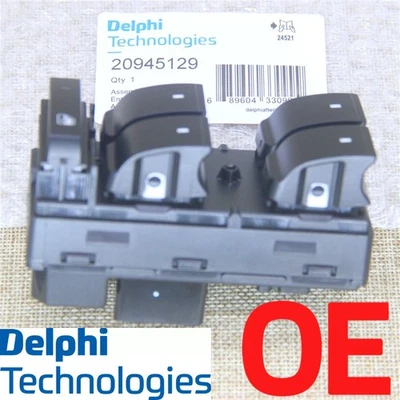 Interruptor maestro de ventana eléctrica del lado izquierdo del conductor para Chevrolet Silverado GMC Foto 1 de 4