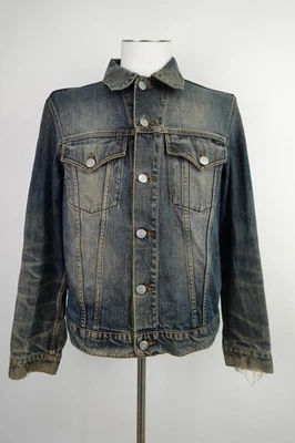 ICEBERG ICE GIUBBINO JEANS GIACCA UOMO TG. 48 JACKET MAN CASUAL VINTAGE DENIM - Imagen 1 de 4