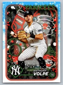 2024 Topps Holiday Anthony Volpe New York Yankees #H24 - Picture 1 of 2