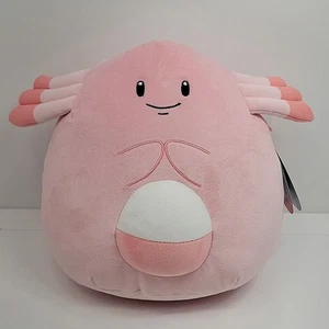 Original Squishmallows x Pokemon Chansey 10 Zoll rosa Plüschtier neu mit Etikett Jazwares - Bild 1 von 4