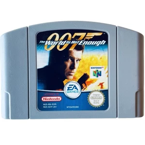 007 The World Is Not Enough Nintendo 64 N64 Game PAL Tested & Tracked - Picture 1 of 6