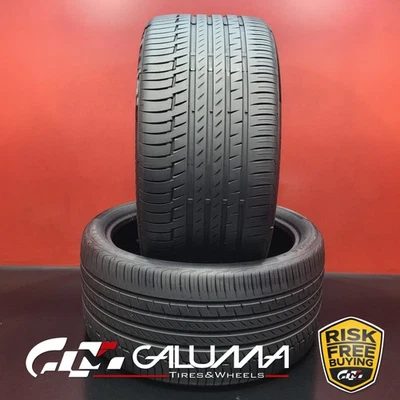 Juego de 2 neumáticos como nuevos Continental PremiumContact 6 XL 315/30R22 315/30/22 90844 Foto 1 de 4