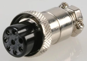 CLIFF ELECTRONIC COMPONENTS Conector Blindado de 8 Vías, Latón, 48V 1A, Serie Z - Imagen 1 de 1