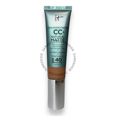 It Cosmetics CC+ Cream Foundation Matte 1.08 oz SPF 40 TAN COOL - Image 1 of 2