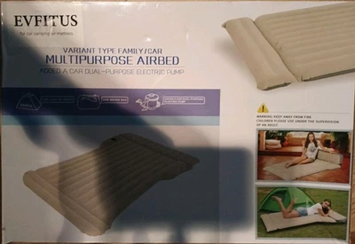 Evfitus Inflatable Air Mattress for Car Bed with Electric Pump - Image 1 of 3