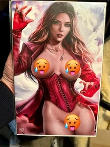 DUTY CALLS GIRLS #1 Scarlet Witch- Red Witch N Variant Ltd 50- Logan Cure - Bild 1 von 1