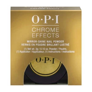 OPI Chrome Effects Mirror Shine Nail Powder CP008 Gold Digger 0.1oz/3g - Picture 1 of 2