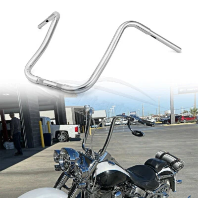 Manillar de barra de 16" Ape Hanger 1-1/4" para Harley Road King Classic FLHRC Foto 1 de 4