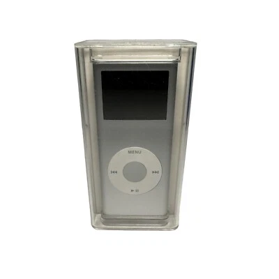 New Open Box Apple iPod Nano (2nd Generation) Silver 2GB MA477LL/A - Image 1 of 4